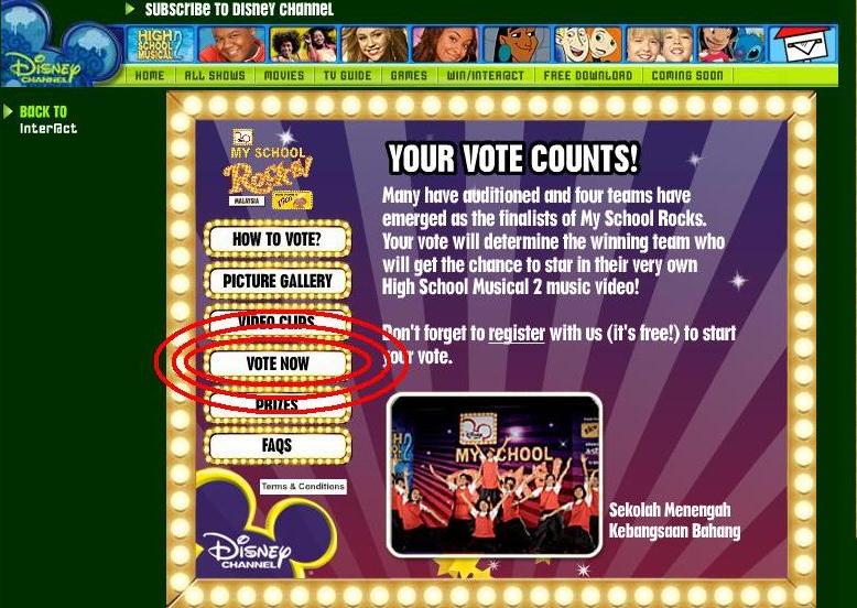 Disney Channel's My School Rocks! Contest – Your Votes Needed ...