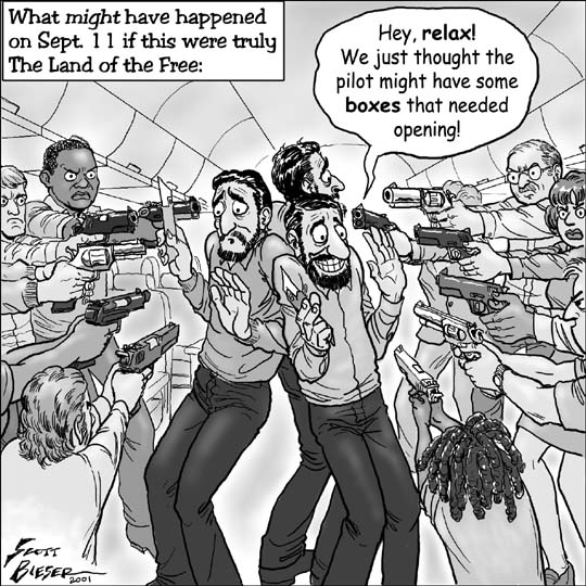 against gun control. Gun Wielding Maniac Attack: