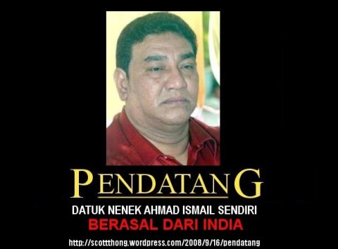 Ahmad Ismail Pendatang