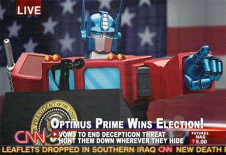 Optimus Elected