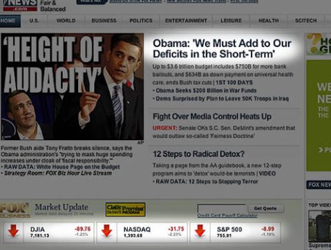 obama news stock market crash
